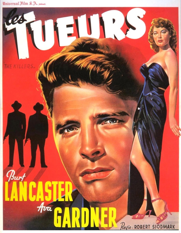 Affiche du film The killers (Les tueurs, 1946) de Robert Siodmak