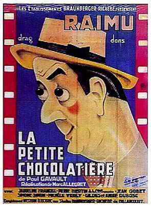 Affiche du film La petite chocolatière (1932) de Marc Allégret Affiche du film La petite chocolatière (1932) de Marc Allégret