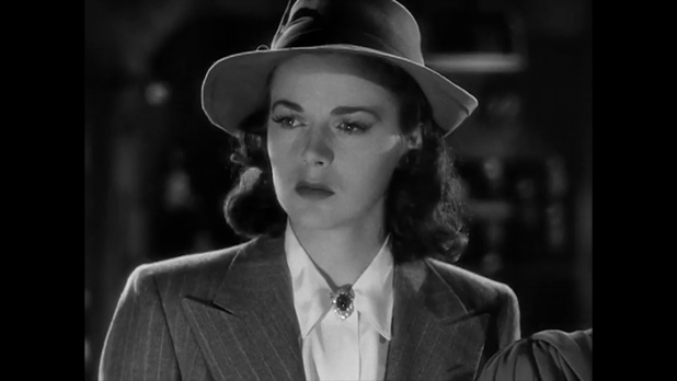 Marguerite Chapman dans le film policier Charlie Chan at the Wax museum (1940) de Lynn Shores Marguerite Chapman dans le film policier Charlie Chan at the Wax museum (1940) de Lynn Shores