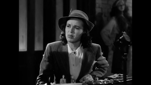 Marguerite Chapman dans le film policier américain Charlie Chan at the Wax museum (1940) de Lynn Shores Marguerite Chapman dans le film policier américain Charlie Chan at the Wax museum (1940) de Lynn Shores