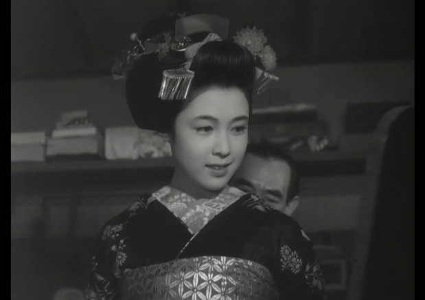 若尾文子 (Ayako Wakao) dans 祇園囃子 (Les musiciens de Gion, 1953) de 溝口 健二 (Kenji Mizoguchi) 若尾文子 (Ayako Wakao) dans 祇園囃子 (Les musiciens de Gion, 1953) de 溝口 健二 (Kenji Mizoguchi)