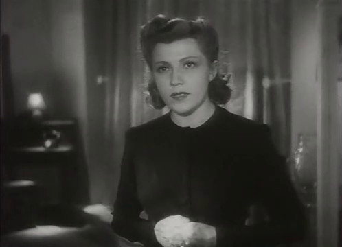 Catherine Cayret dans le film policier Dernier atout (1942) de Jacques Becker Catherine Cayret dans le film policier Dernier atout (1942) de Jacques Becker