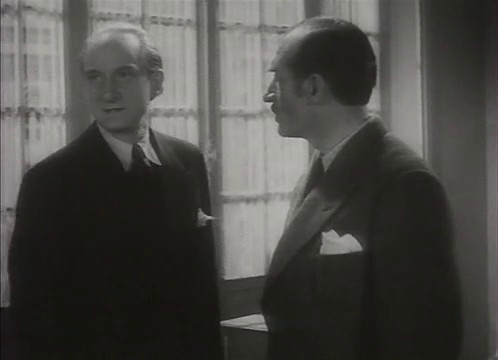 Noël Roquevert et Jean Debucourt dans Dernier atout (1942) de Jacques Becker Noël Roquevert et Jean Debucourt dans Dernier atout (1942) de Jacques Becker