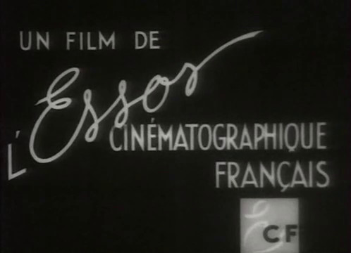 Générique du film Dernier atout (1942) de Jacques Becker : logo de L'essor cinématographique français Générique du film Dernier atout (1942) de Jacques Becker : logo de L'essor cinématographique français