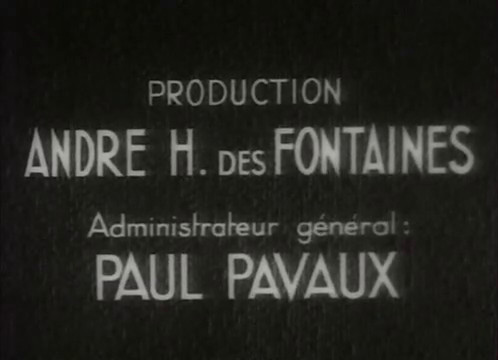 Image du générique du film Dernier atout (1942) de Jacques Becker Image du générique du film Dernier atout (1942) de Jacques Becker