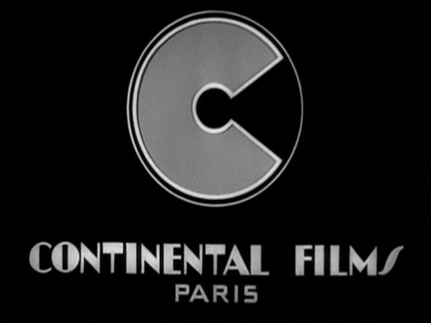 Logo de la Continental Films dans le générique du film Le corbeau (1943) de Henri Georges Clouzot Logo de la Continental Films dans le générique du film Le corbeau (1943) de Henri Georges Clouzot