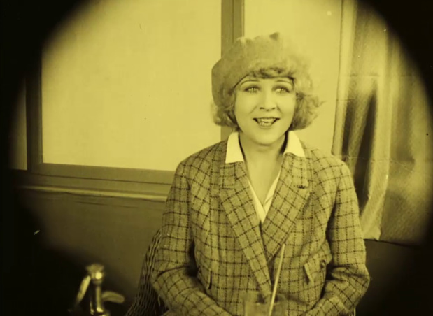 L'actrice Evi Eva dans Mister Radio (1924) de Nunzio Malasomma