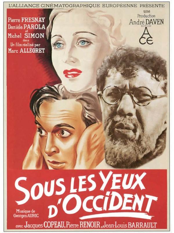 Affiche du film Razumov (Sous les yeux d'Occident, 1936) de Marc Allégret