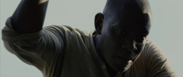 Aml Ameen dans The Maze Runner (Le labyrinthe, 2014) de Wes Ball Aml Ameen dans The Maze Runner (Le labyrinthe, 2014) de Wes Ball