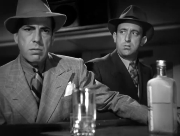 Humphrey Bogart et Allen Jenkins dans le film Dead end (Rue sans issue, 1937) de William Wyler