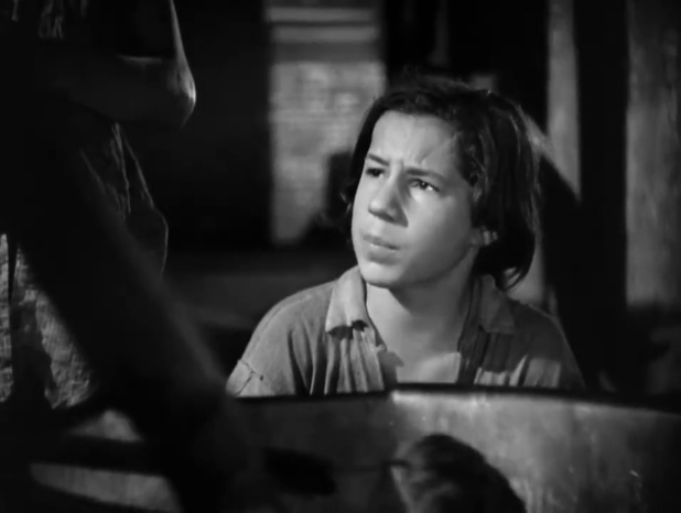 Bobby Jordan dans le film américain Dead end (Rue sans issue, 1937) de William Wyler