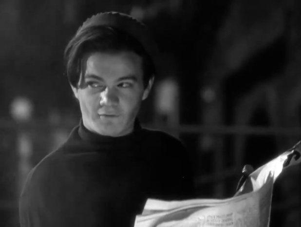 L'acteur Leo B. Gorcey dans le film Dead end (Rue sans issue, 1937) de William Wyler