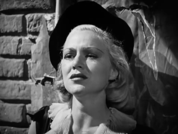 Claire Trevor dans Dead end (Rue sans issue, 1937) de William Wyler
