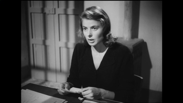 Ingrid Bergman dans le film italien Stromboli, terra di Dio (Stromboli, 1950) de Roberto Rossellini