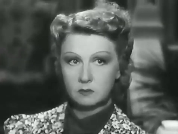 Valentine Tessier dans le film L'embuscade (1941) de Fernand Rivers
