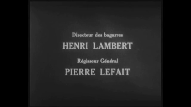 Générique du film L'assassin viendra ce soir (1964) de Jean Maley
