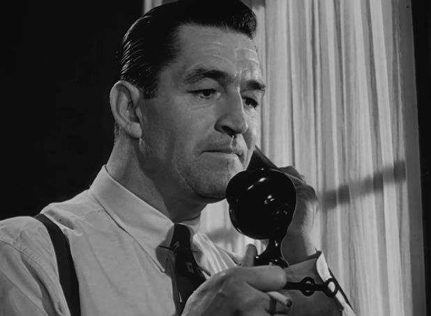 Ted de Corsia dans le film The Enforcer (La femme à abattre, 1951) de Bretaigne Windust