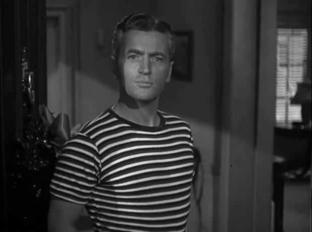 Dick Simmons dans le film noir Lady in the lake (La dame du lac, 1947) de Robert Montgomery