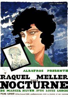 Affiche du film Nocturne (chanson triste, 1927) de Marcel Silver Affiche du film Nocturne (chanson triste, 1927) de Marcel Silver