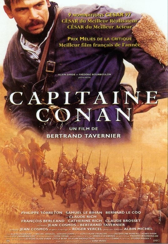 Affiche du film Capitaine Conan, de Bertrand Tavernier