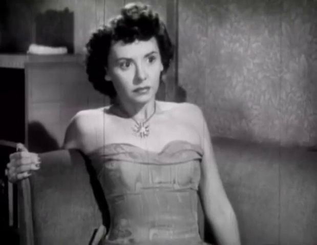 Nicole Germain dans le film policier La forteresse (1947) de Fedor Ozep
