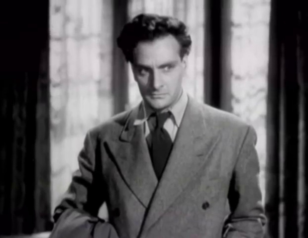 Paul Dupuis dans le film noir canadien La forteresse (1947) de Fedor Ozep