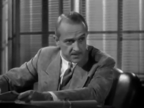 Jonathan Hale dans le film de détective Charlie Chan's secret (1936) de Gordon Wiles