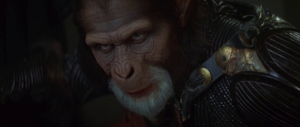 Tim Roth est Thade dans Planet of the Apes (La planète des singes, 2001) de Tim Burton