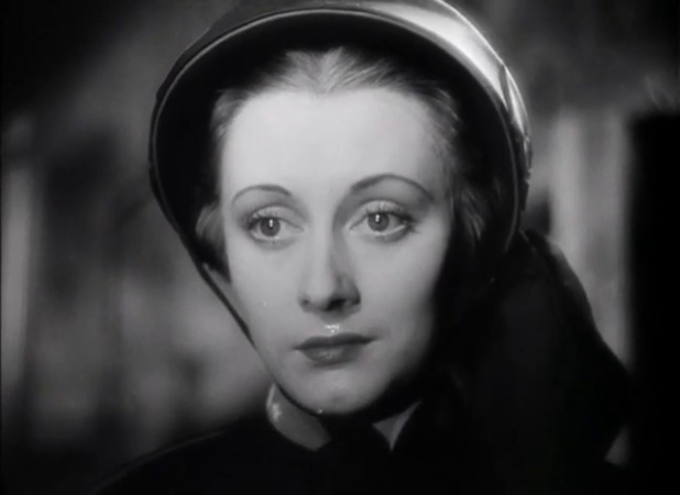 Micheline Francey dans le film La charrette fantôme (1939) de Julien Duvivier