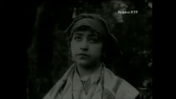 Maria de Oliveira dans le film portugais A rosa do Adro (Le roman de Rose, 1919) de Georges Pallu