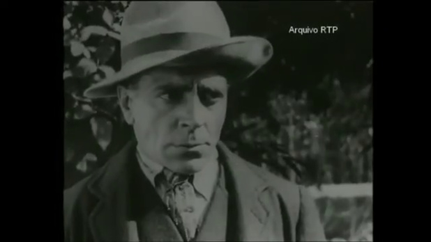 Carlos Santos dans le film muet portugais A rosa do Adro (Le roman de Rose, 1919) de Georges Pallu