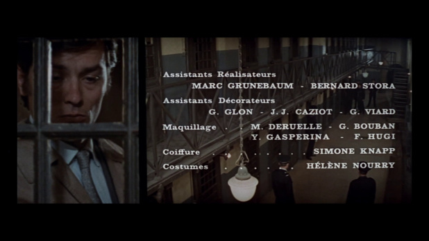 Générique du film Le clan des Siciliens (1969) de Henri Verneuil