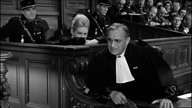 Charles Vanel dans le film français La vérité (1960) de Henri-Georges Clouzot Charles Vanel dans le film français La vérité (1960) de Henri-Georges Clouzot