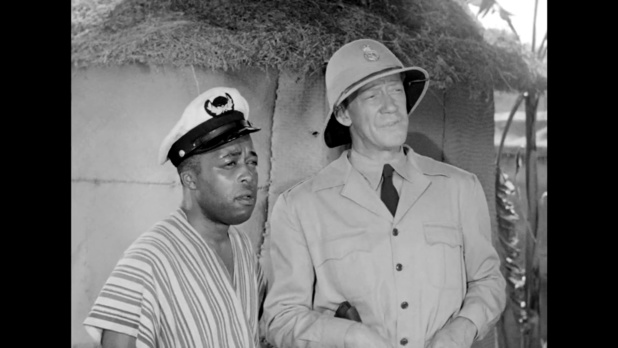 Morris Buchanan est Tembo dans le film américain Panther girl of the Kongo (1955) de Franklin Adreon