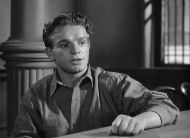 Frankie Burke dans le film policier Angels with dirty faces (Les anges aux figures sales, 1938) de Michael Curtiz