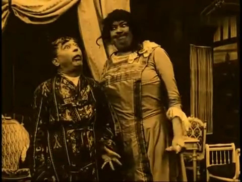 Monsieur et madame Pontbichot dans le film muet Le paradis (1914) de Gaston Leprieur Monsieur et madame Pontbichot dans le film muet Le paradis (1914) de Gaston Leprieur