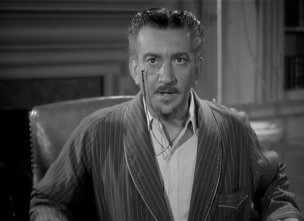 John Litel dans le film de science-fiction policière The return of doctor X (Le retour du docteur X, 1939) de Vincent Sherman