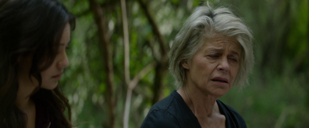 Linda Hamilton est Sarah Connor dans le film Terminator Dark Fate (2019) de Tim Miller