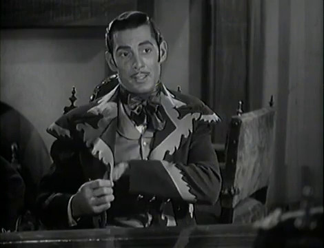 Reed Hadley dans Zorro's Fighting Legion (Zorro et ses légionnaires, 1939) de William Witney et John English Reed Hadley dans Zorro's Fighting Legion (Zorro et ses légionnaires, 1939) de William Witney et John English