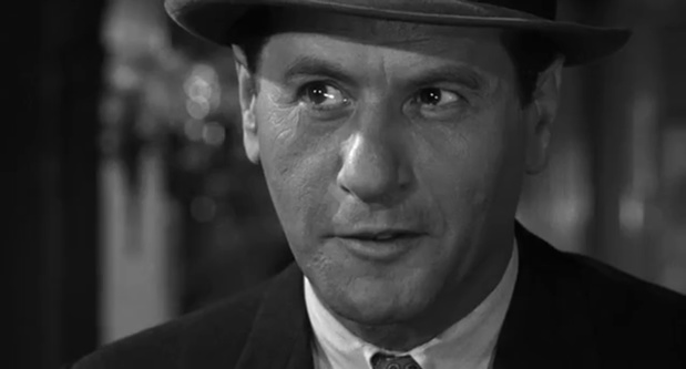 Eli Wallach dans le film The Lineup (La ronde du crime, 1958) de Don Siegel