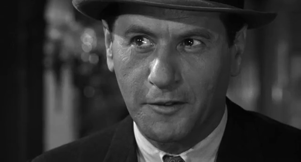 Eli Wallach dans le film The Lineup (La ronde du crime, 1958) de Don Siegel