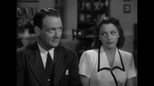 William Gargan et Martha Sleeper dans The Bells of St. Mary's (Les Cloches de Sainte-Marie, 1945) de Leo McCarey