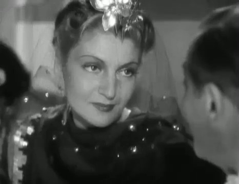 Véra Korène dans le film policier Café de Paris (1938) d'Yves Mirande