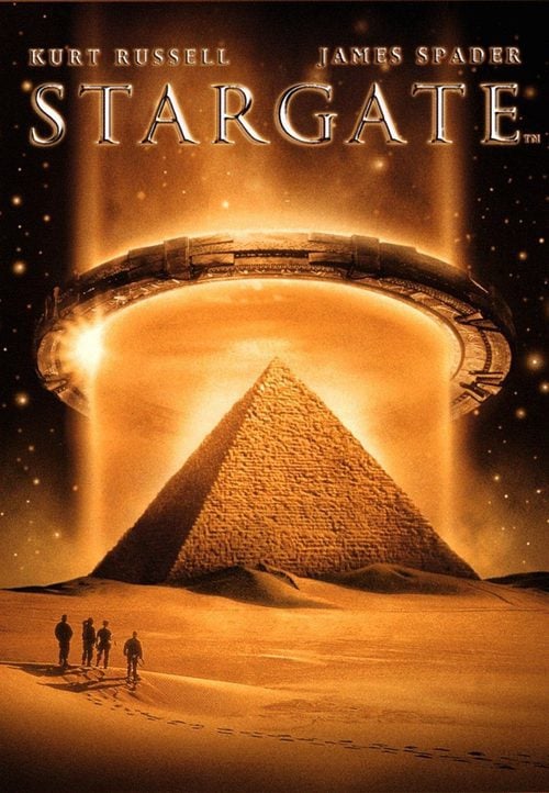 Affiche du film Stargate (Stargate, la porte des étoiles, 1994) de Roland Emmerich Affiche du film Stargate (Stargate, la porte des étoiles, 1994) de Roland Emmerich