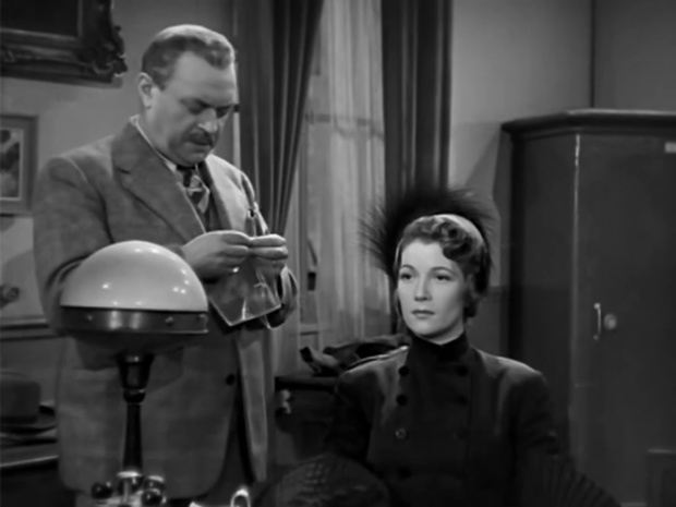 Raymond Souplex et Eliane Monceau  dans le polar Identité judiciaire (1951) de Hervé Bromberger