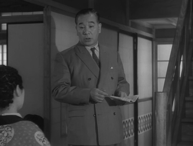 Eitarō Shindō dans le film 赤線地帯 (La rue de la honte,1956) de 溝口 健二 (Kenji Mizoguchi)