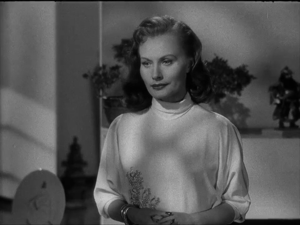 Florence Marly dans le film américain Tokyo Joe (1949) de Stuart Heisler