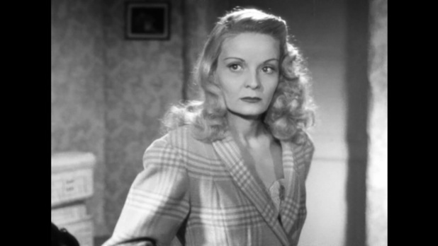 Madeleine Sologne dans le film Le dessous des cartes (1948) d'André Cayatte