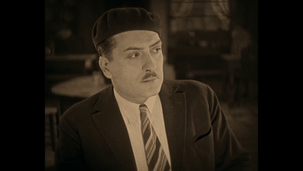 Rolla Norman dans le film muet La grande passion (1928) d'André Hugon