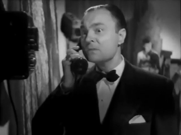 Andrex dans le film policier La femme en rouge (1947) de Louis Cuny